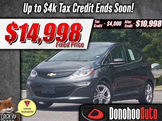 CHEVROLET BOLT EV 2019 1G1FY6S04K4147655 image